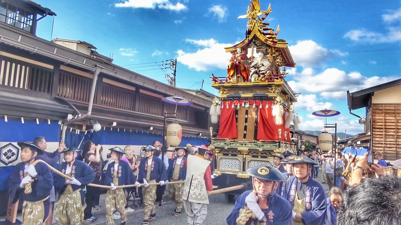 秋の高山祭 2025 【金鳳台】 高い山 宵祭 曳き別れ歌 2025.10.09 岐阜