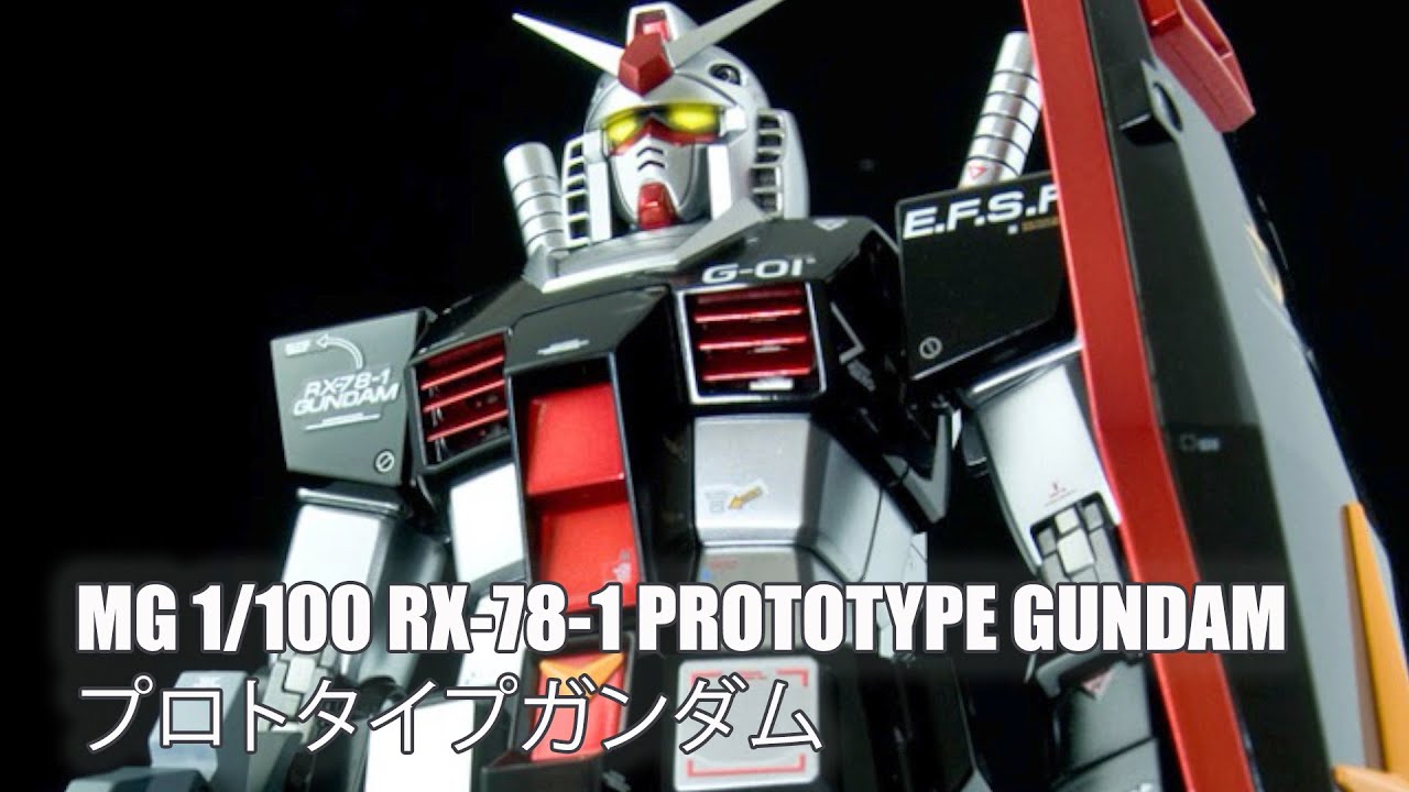 MG 1/100 RX-78-1 PROTOTYPE GUNDAM - Custom Build(プロトタイプ