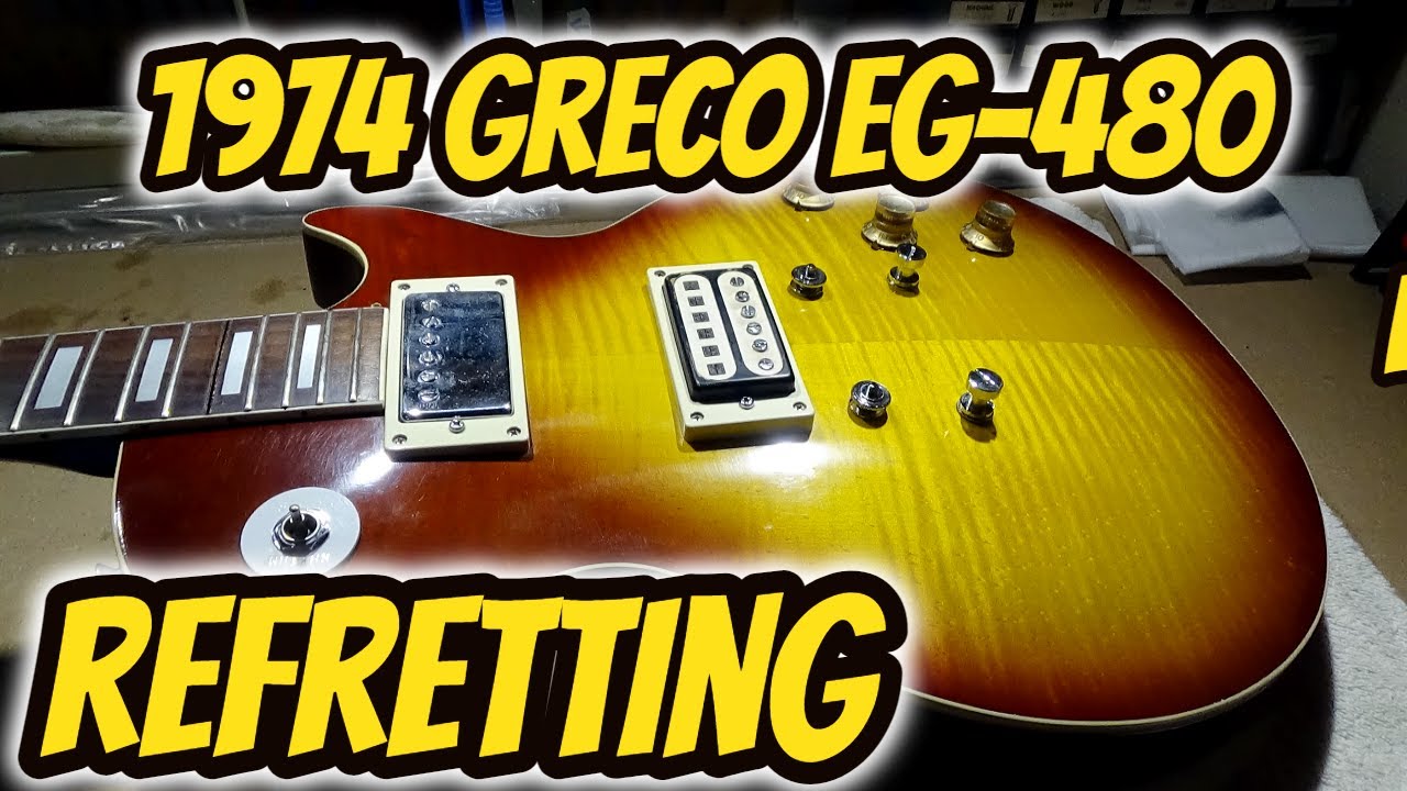 🎸 1974 Greco Les Paul Custom EG-480 | Made in Japan | Refret