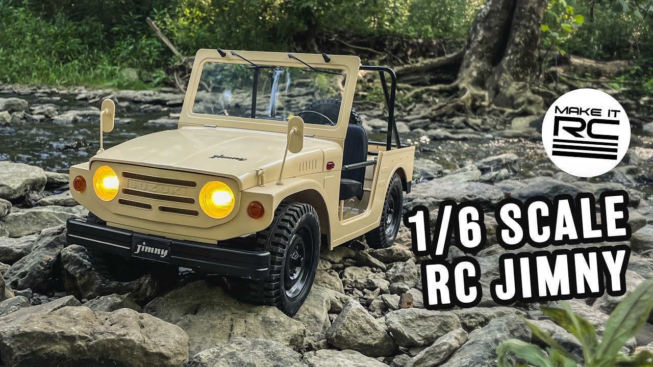 The FMS 1/6 Scale RC Suzuki Jimny 4x4: Overview, Test Drive, and