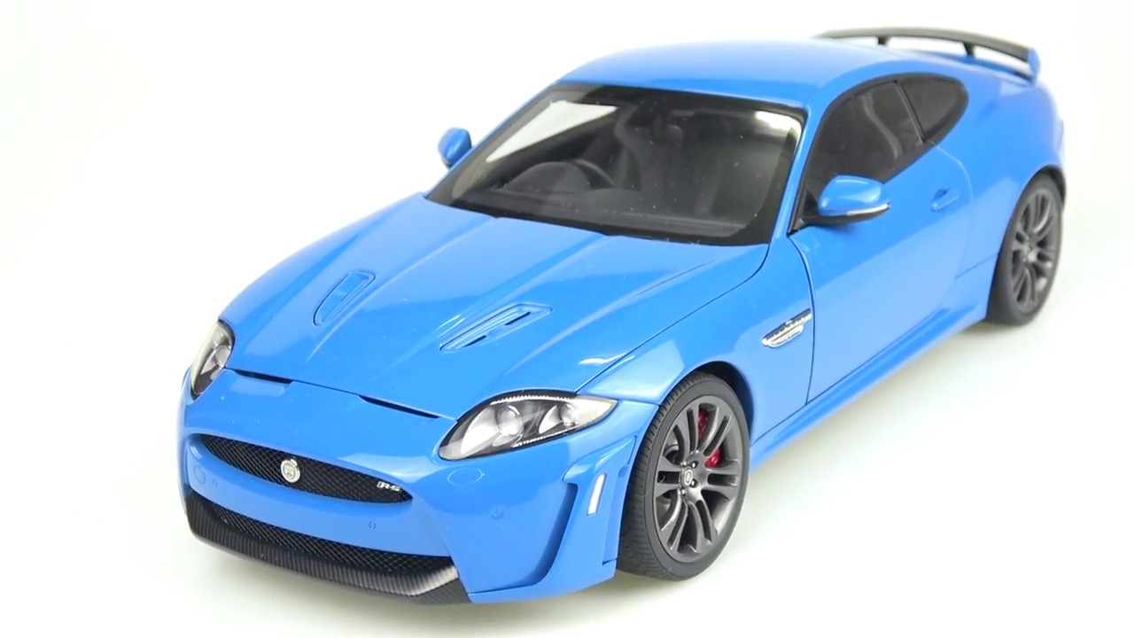 1/18 AUTOart Jaguar XKR-S review - YouTube