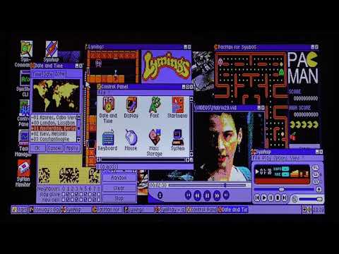 SymbOS on the ZX Spectrum Next - YouTube