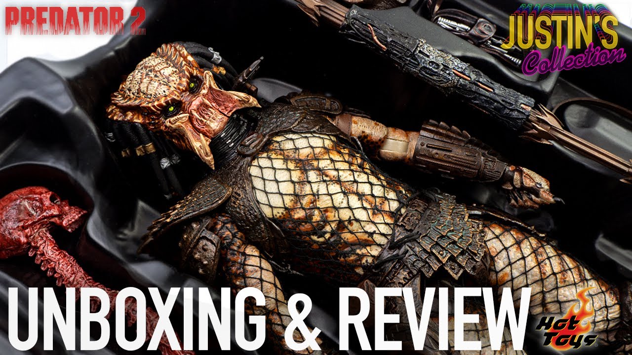 Hot Toys Predator 2 City Hunter Unboxing & Review - YouTube