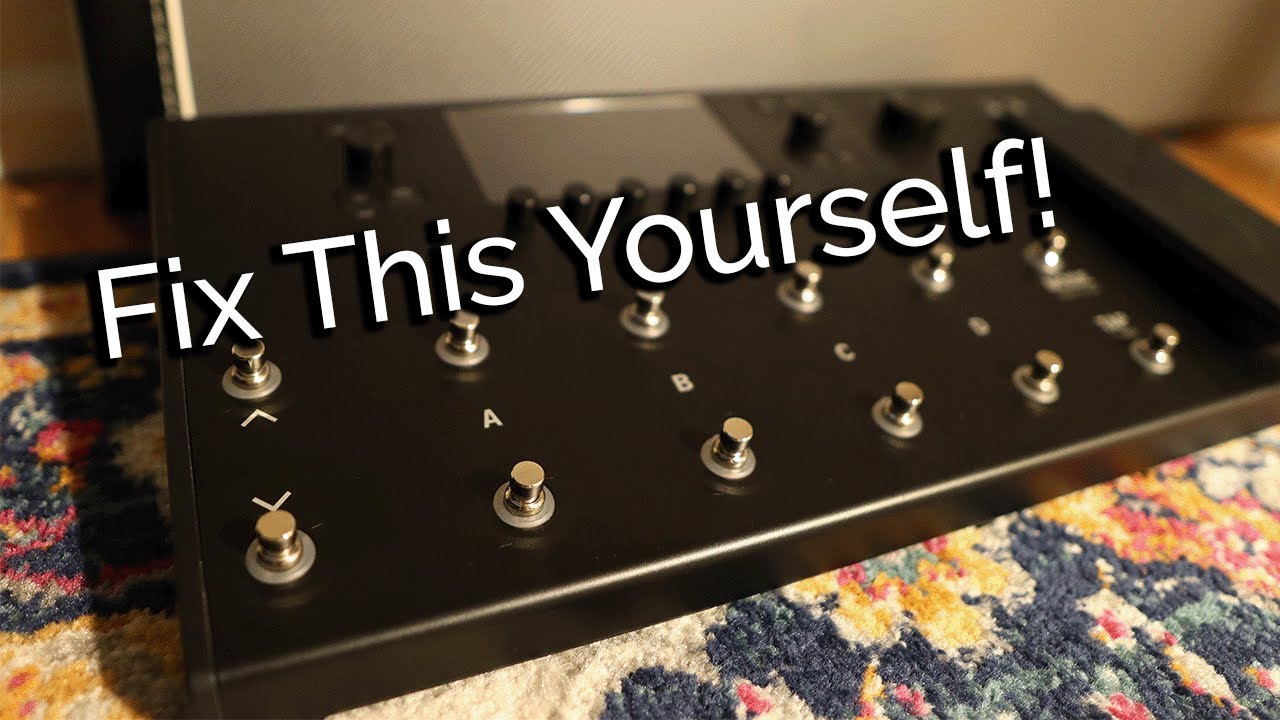 Line 6 Helix LT Broken Expression Pedal Fix - YouTube