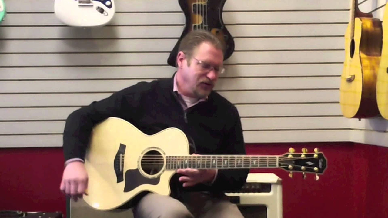 New Taylor 2014 812ce Grand Concert Unplugged - YouTube