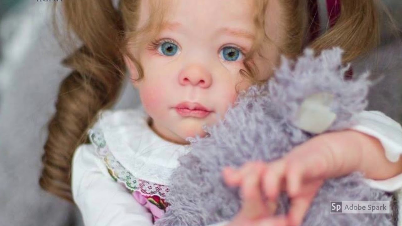 Hedi Standing Toddler Reborn Doll Kit by Karola Wegerich