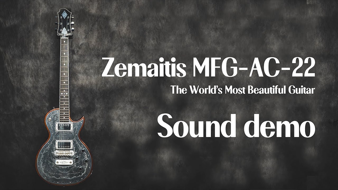Zemaitis MFG-AC-22 Review (No Talking) - YouTube