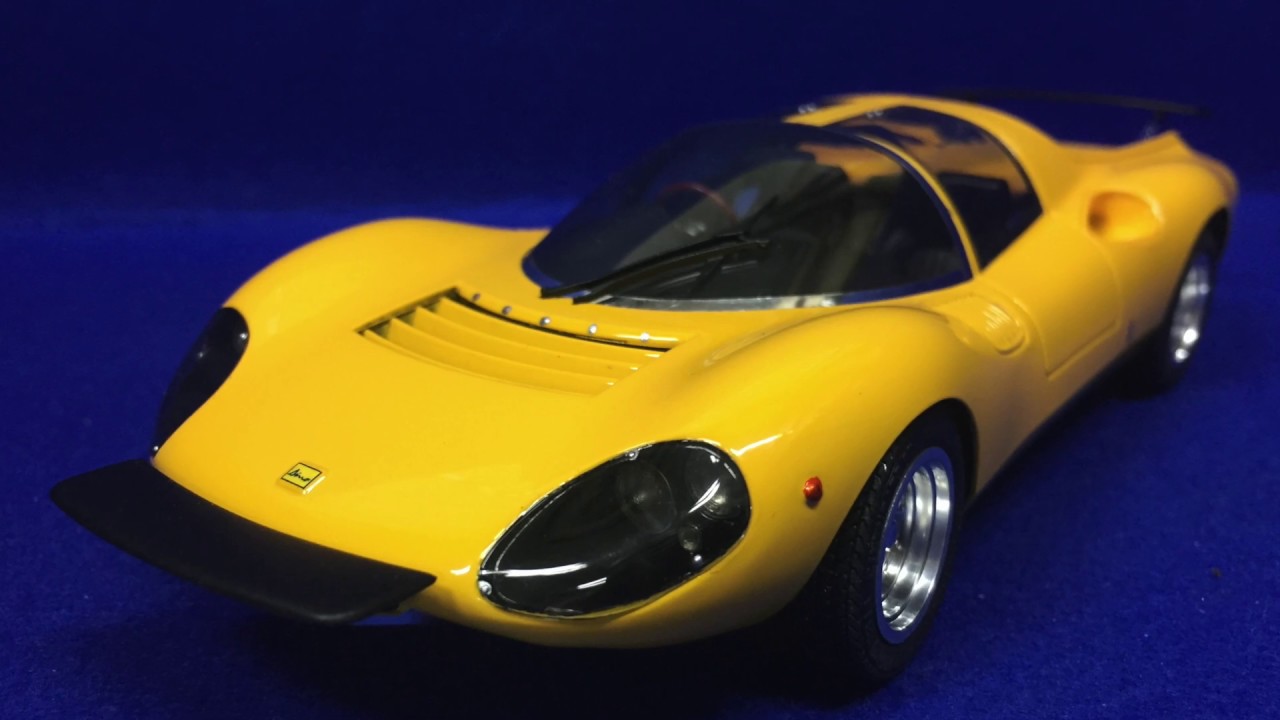 Explainer Video: Ferrari Dino 206 S kit 1/24 full detail