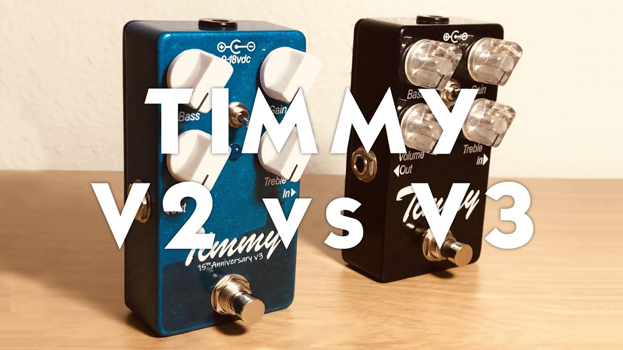 Timmy V2 vs V3, Extreme Settings Used! 5th Anniversary, Vox AC15C1