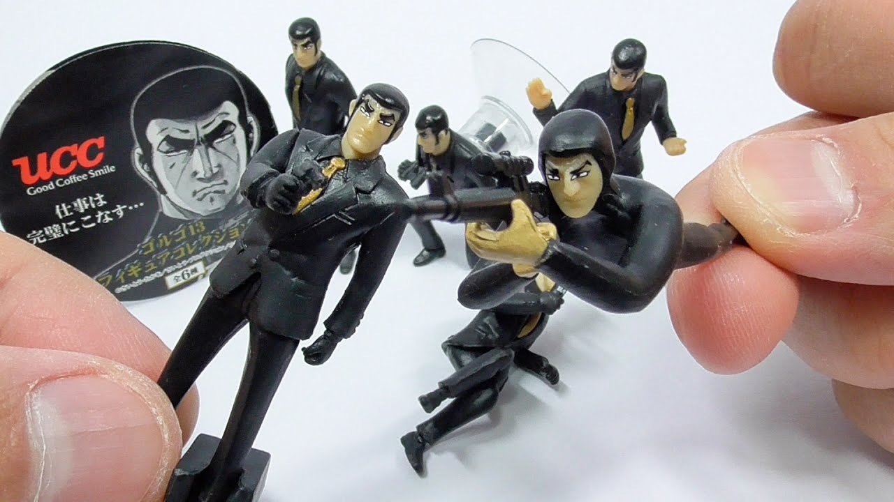 ゴルゴ13 フィギュアコレクション Golgo 13 Figure Collection All 6