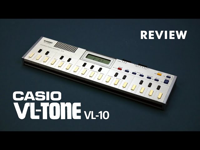The VL-10 - Casio's smallest keyboard - YouTube