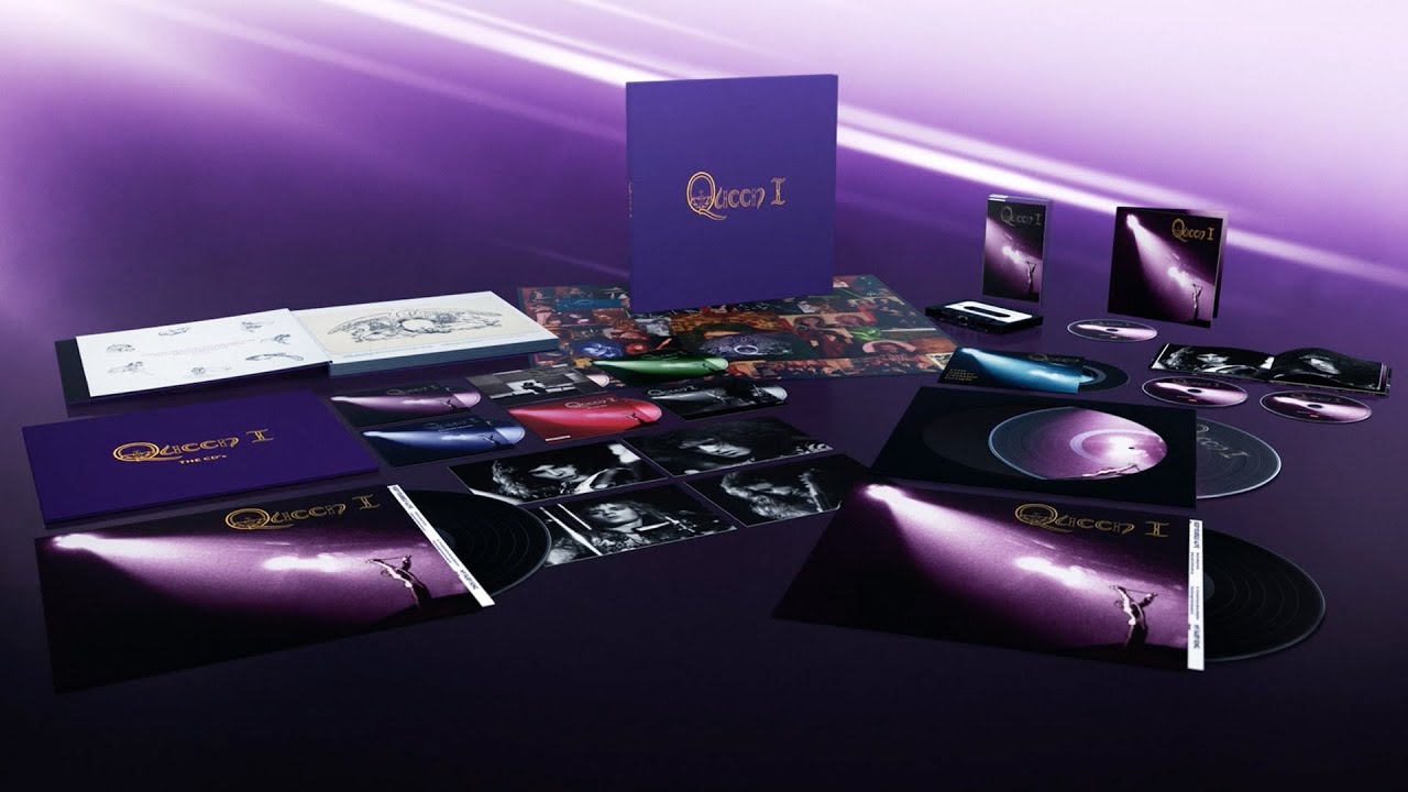 クイーン、10月発売のコレクターズ・エディション『Queen I』ボックス