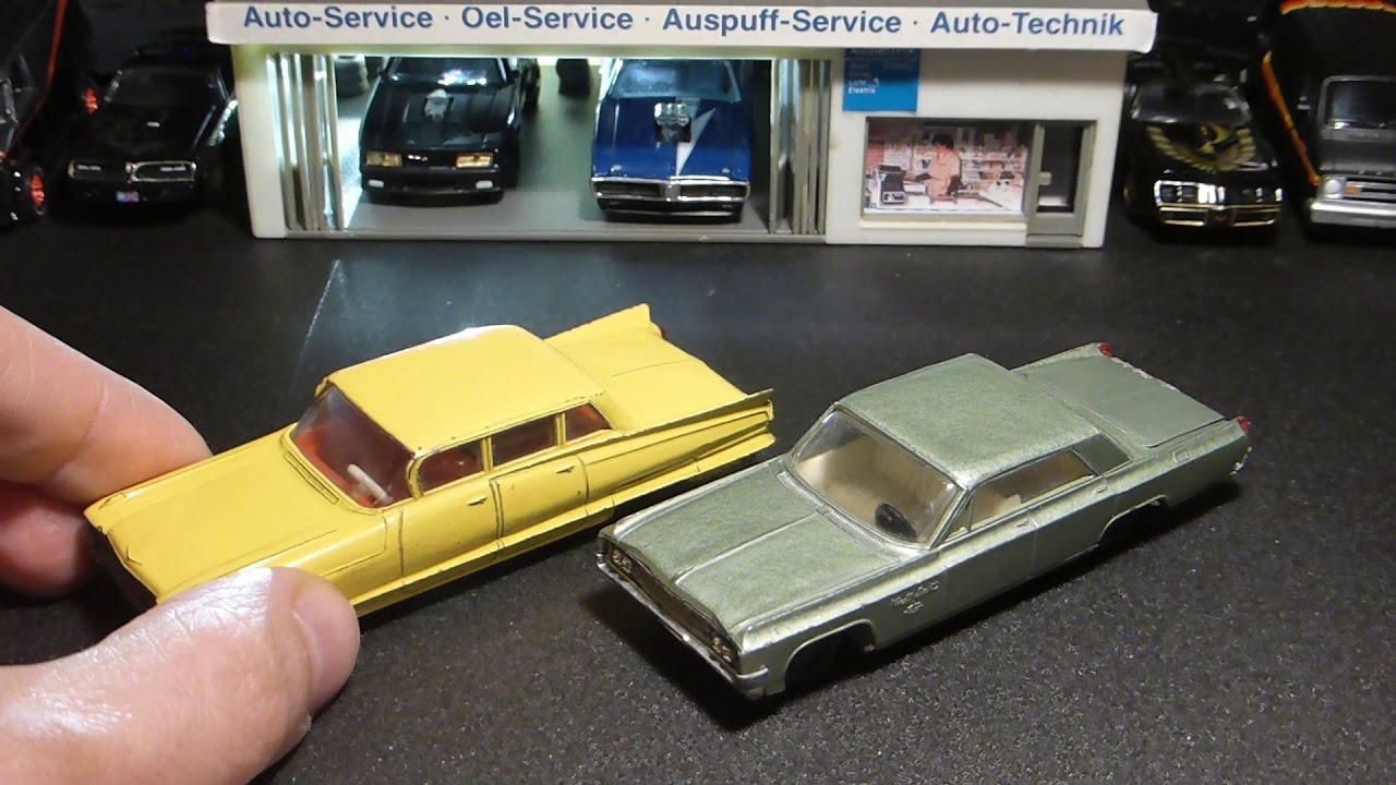 Siku '61 Cadillac DeVille & Oldsmobile 98 Holiday Sports-Coupe