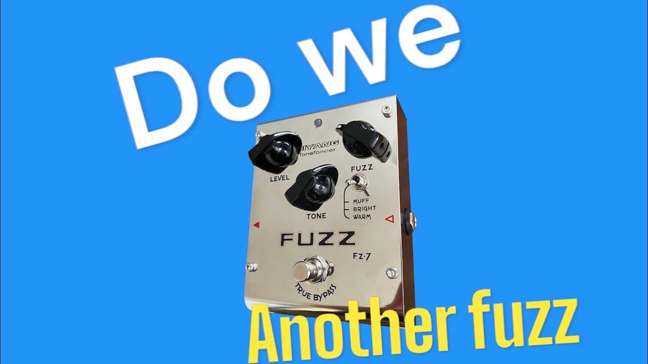 ABSOLUTELY- BIYANG TONE-FANCIER FZ-7 GUITAR FUZZ Effect pedal
