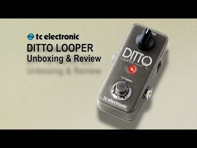 Ditto Looper Unboxing, Demo & Review - YouTube