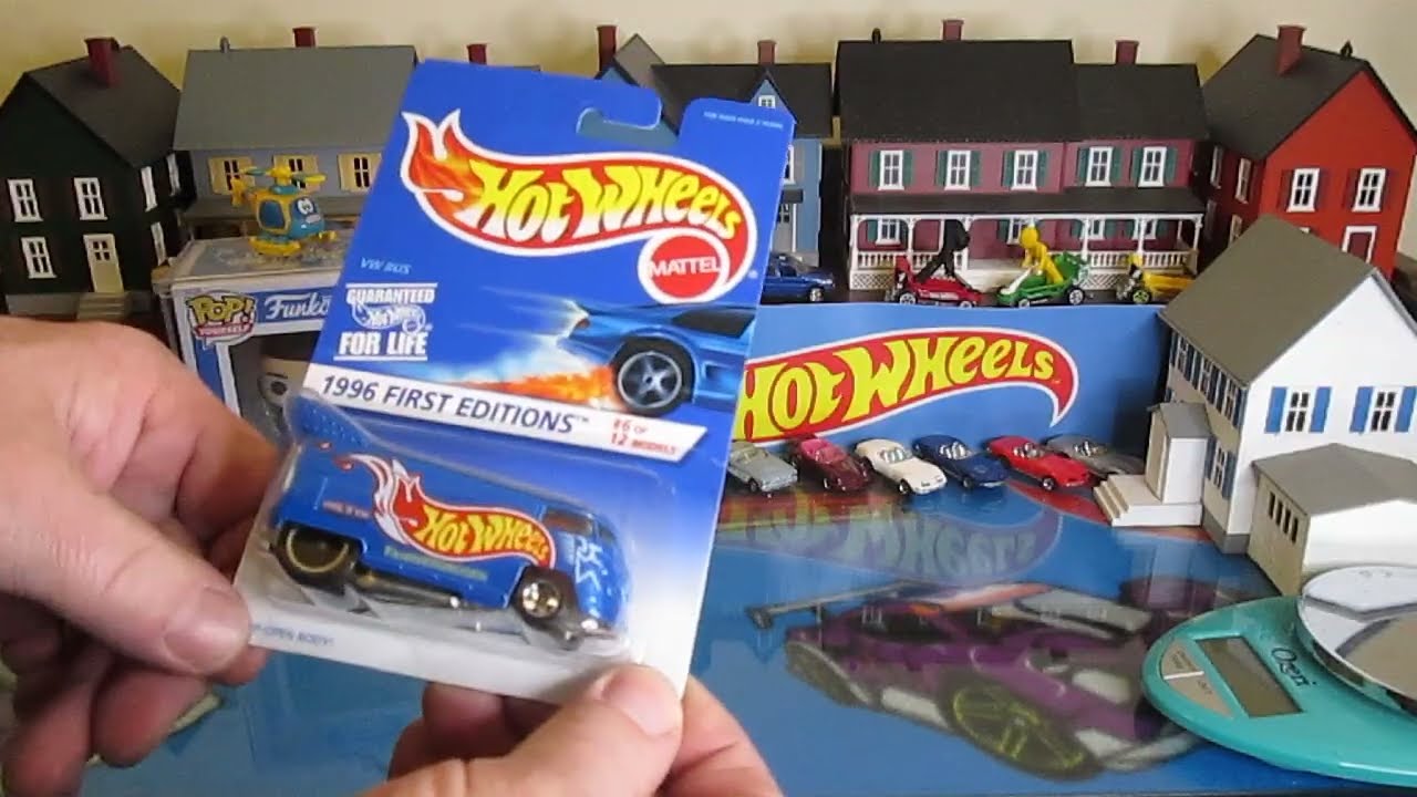 I COULD NOT OPEN IT! Weighing the VW BUS -1996 Hot Wheels First