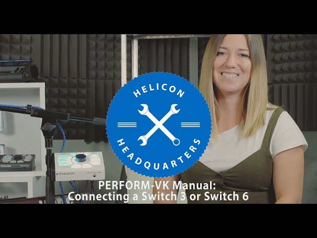 PERFORM-VK Manual E8: Connecting a Switch 3 or a Switch 6 - YouTube