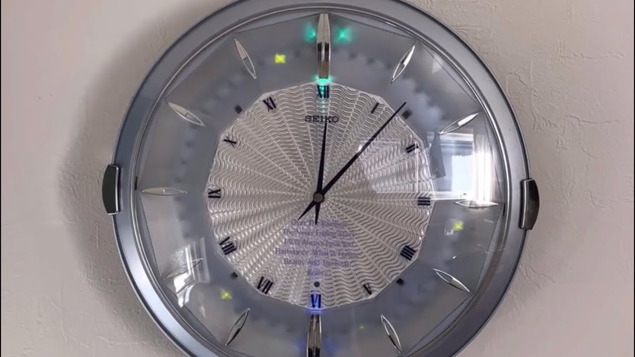 家庭用からくり時計編】SEIKO ILLUMINA (イルミナ) RE545L全曲動画