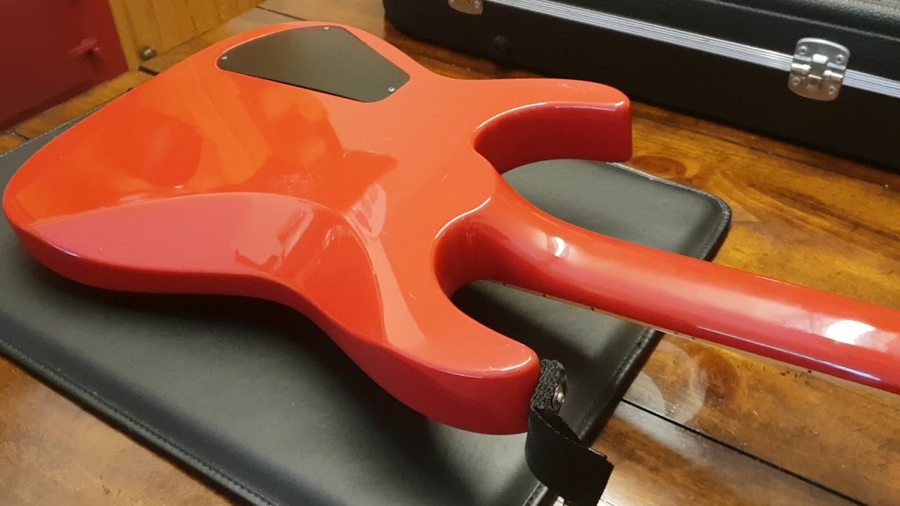 1986 CHARVEL JACKSON MODEL 6 SOLOIST KAHLER USA TREMELO EMG RED