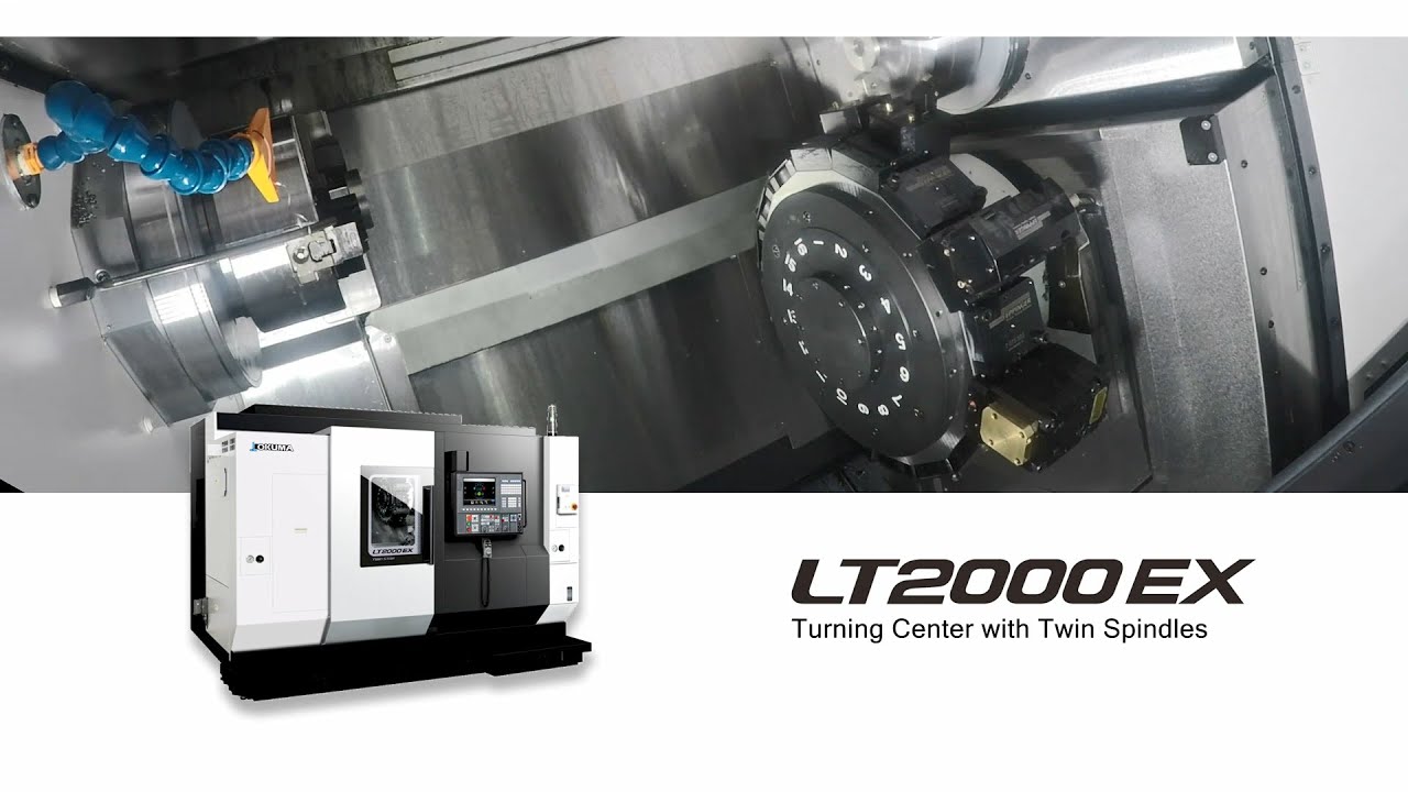 Twin-spindle turning center LT2000 EX with Gantry Loader OGL5