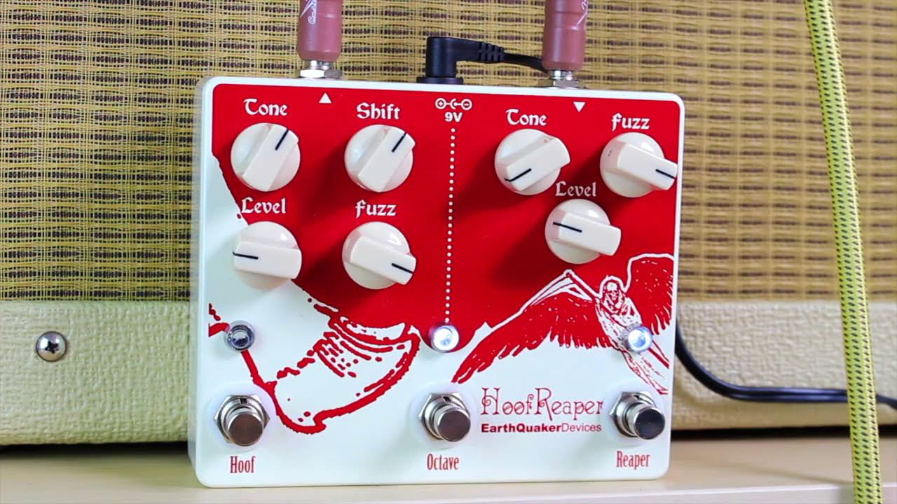 Earthquaker Devices Hoof Reaper | two fuzzes and octave effect