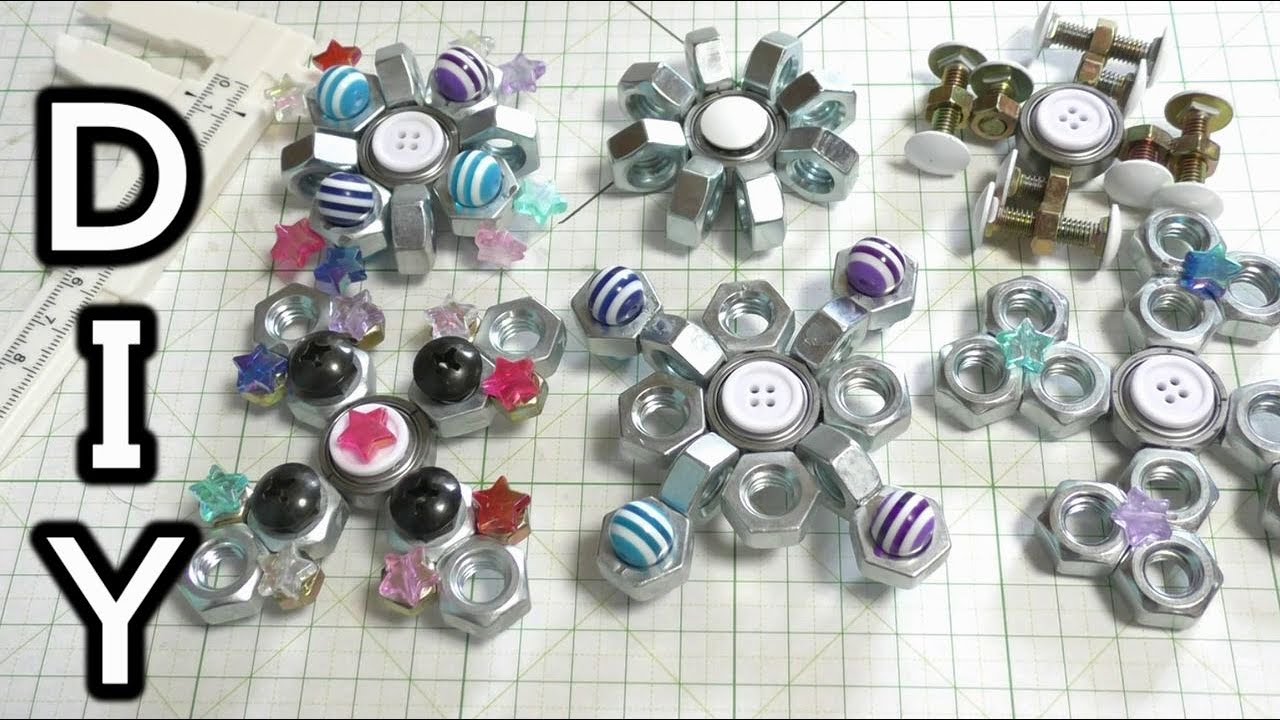DIY 自作ハンドスピナー DIY Gallium Fidget Spinner Hand Spinner