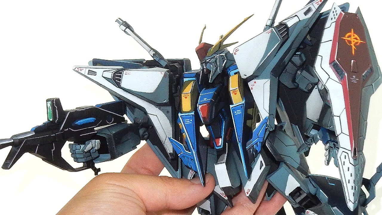 Hathaway's Flash] I tried making the HG Xi (Ksi) Gundam with crazy