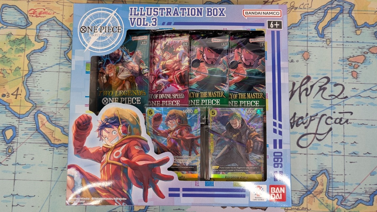 One Piece Illustration Box Vol. 3 - One Piece Card Game - YouTube
