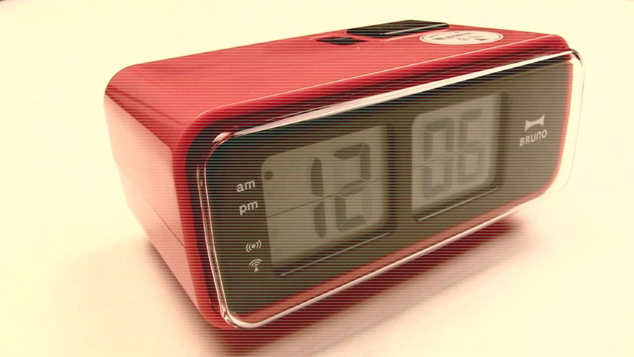 Idea International Bruno Retro Digital Flip Clock Minute Mark by