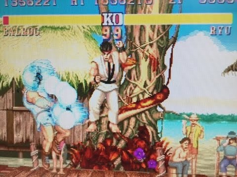 a-cho ストⅡレインボー【降龍】1人2on2大会 終了後 野試合(2017.2.5