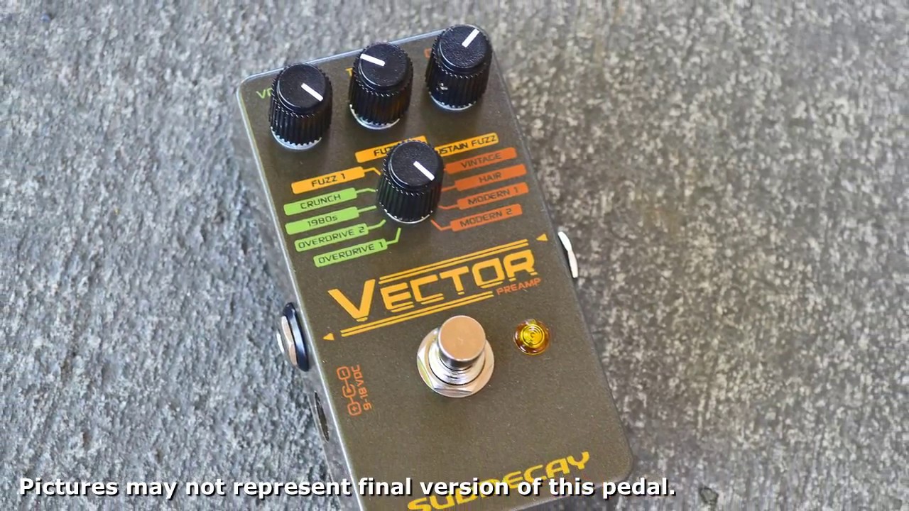 SUBDECAY 【数量限定特価】Vector《オーバードライブ/ディストーション
