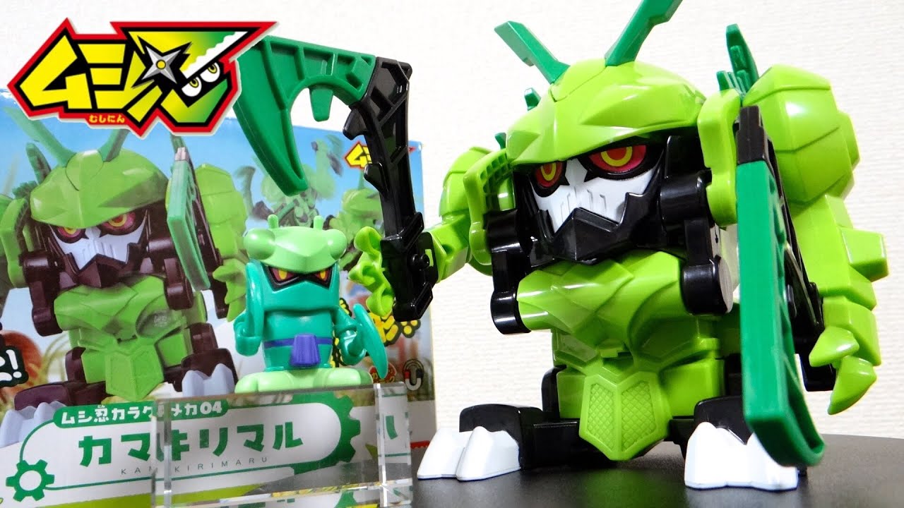 Transform from mantis to robot in one go! Mushinin Karakuri Mecha