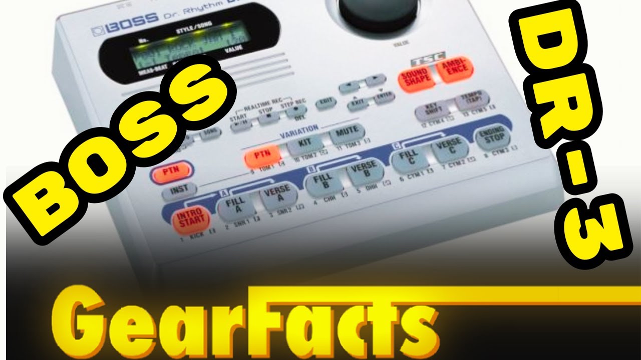 Boss DR-3 drum machine: Too tired for the 20's? - YouTube