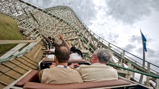 解説付き】 Montezum 最後尾 on-ride POV (乗車映像) / Hopi Hari