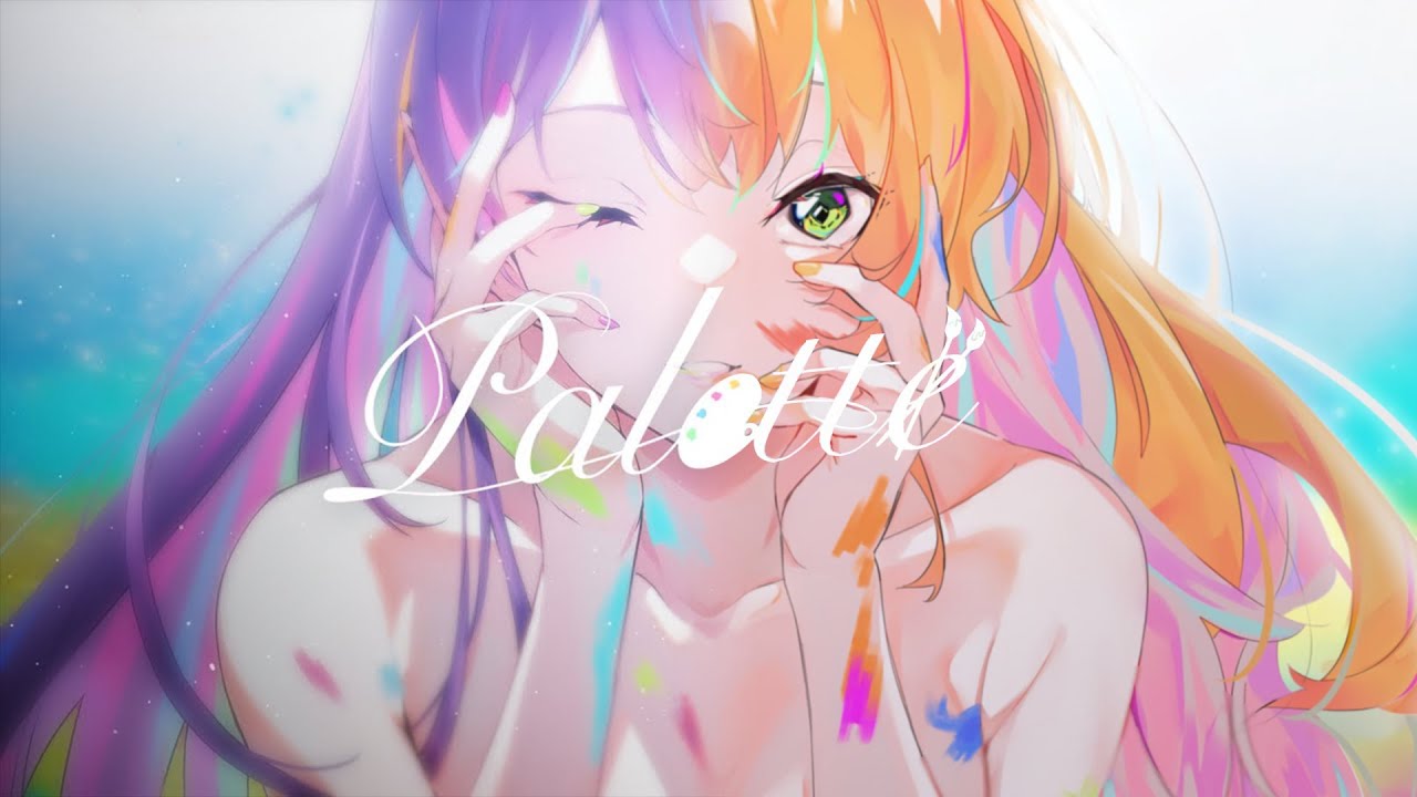 hololive】常闇トワ / 桃鈴ねね - Palette (MIX) - YouTube