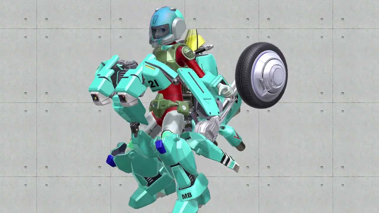機甲創世記モスピーダ MOSPEADA VR-052F モスピーダ変形シークエンス