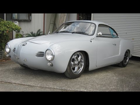 1958年式 VW カルマンギア エンスーの杜・四国 - YouTube