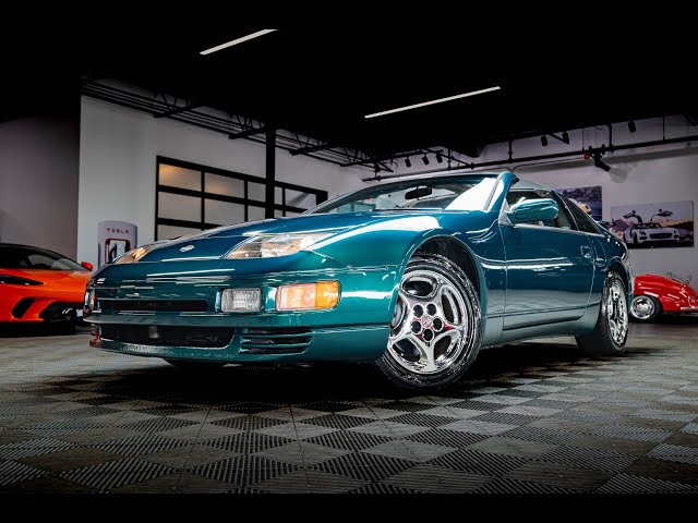 1996 Nissan 300ZX Turbo! Low miles! Twin Turbo V6! Cobalt Green