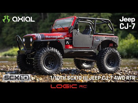 Axial SCX10 III Jeep CJ-7 4WD RTR - YouTube