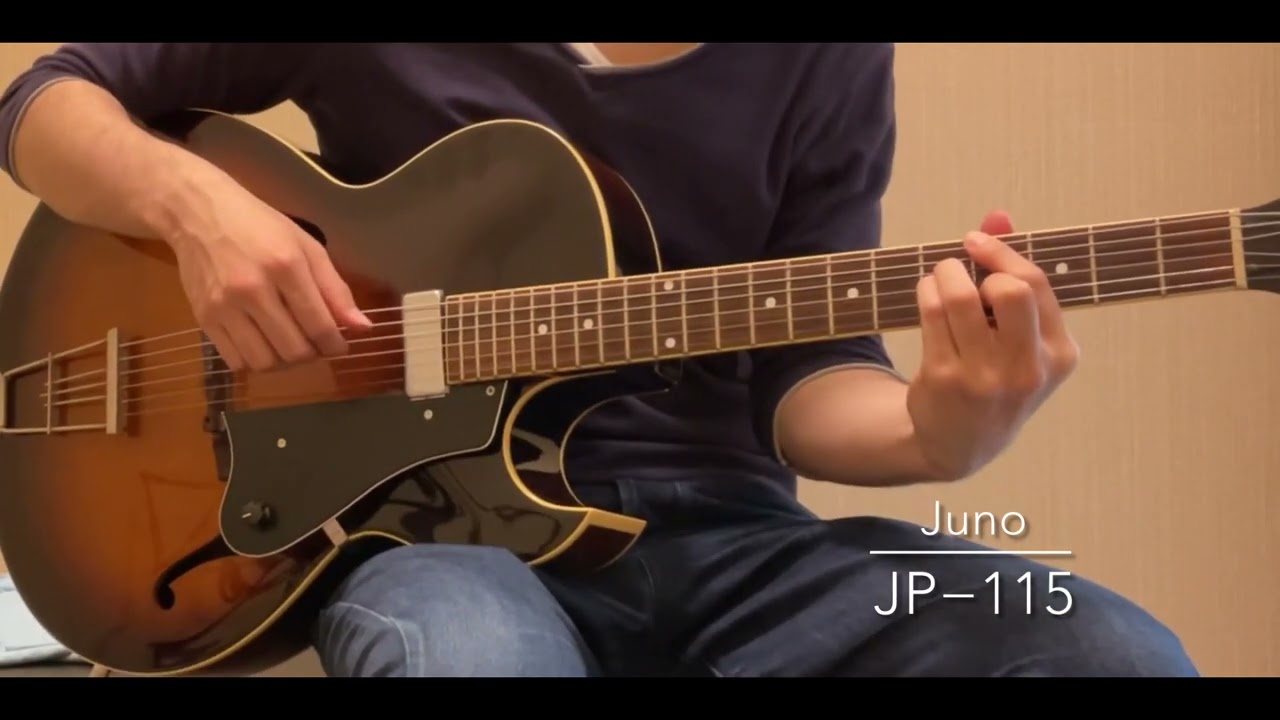 Juno JP-115 with Kent Armstrong Floating PU 1990's [LAST GUITAR