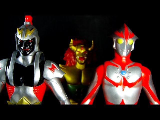 ザ・ウルトラマン インスパイア製ソフビ！メロス！＆メロス鎧無しver