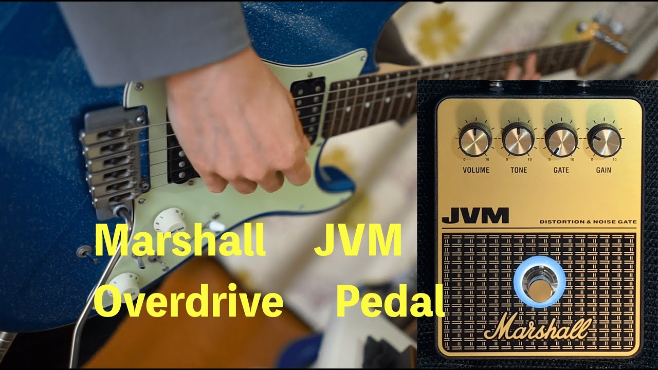 Marshall JVM Overdrive Pedal - YouTube
