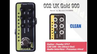 MOOER ( ムーアー ) Micro Preamp 002 送料無料 | サウンドハウス