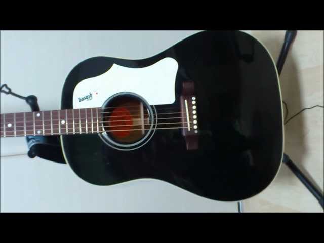 Gibson J-45ファンの方,60's ブラックカラーJ-45が・・・・・;_; - YouTube