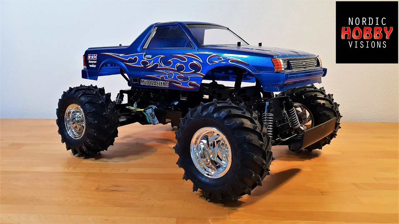Tamiya Mud Blaster II 2WD 1/10 Classic Monster Truck Build Update