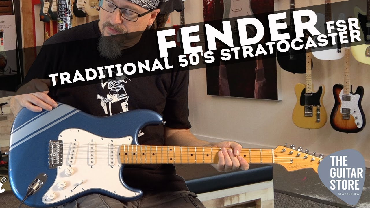 Fender FSR Traditional 50s Stratocaster DEMO - YouTube