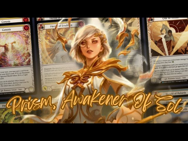 Prism, Awakener of Sol - Nationals Season Deck Tech | FABTCG - YouTube