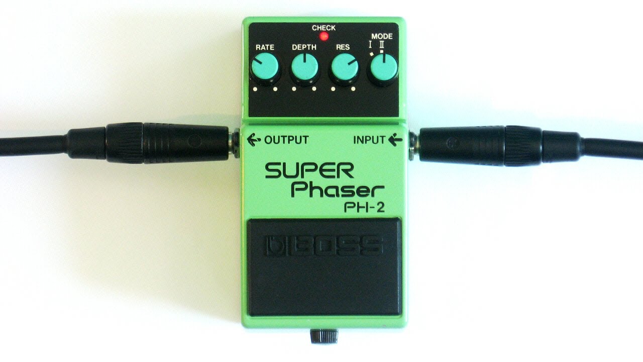 BOSS PH-2 Super Phaser Demo - YouTube