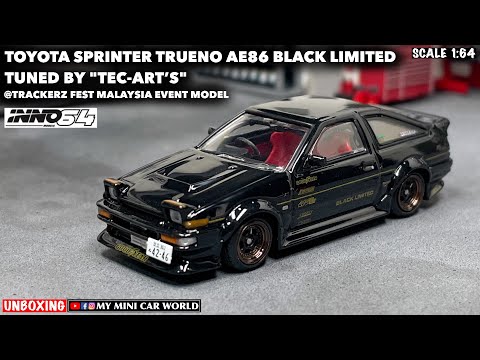 MY MINI CAR WORLD』UNBOXING INNO64 1/64 TOYOTA SPRINTER TRUENO