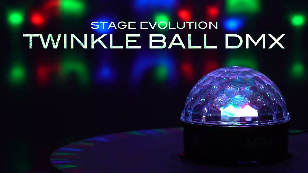 TWINKLEBALL DMX センターピース / STAGE EVOLUTION - YouTube